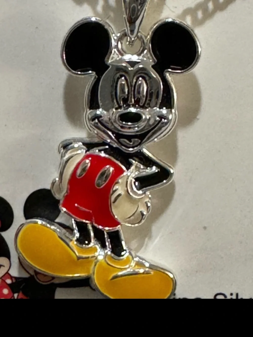 Disney Necklace, Mickey Mouse fine jewelry collection new inbox